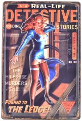 Os út tábla Detective Stories - Girl