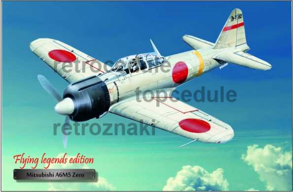 Cedule Letadlo Mitsubishi A6M5 Zero