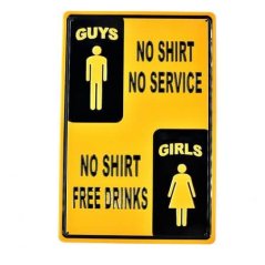 Ceduľa Guys and Girls
