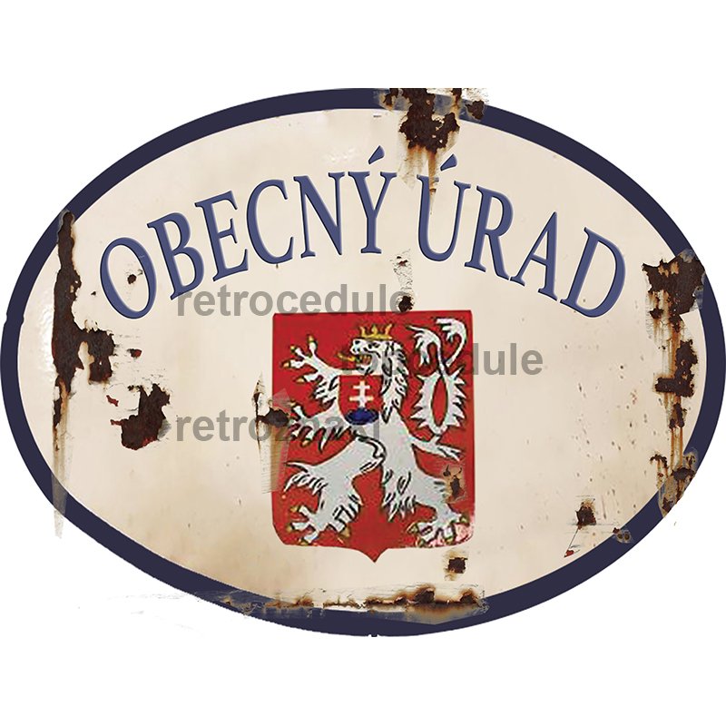 Ceduľa Obecný Úrad