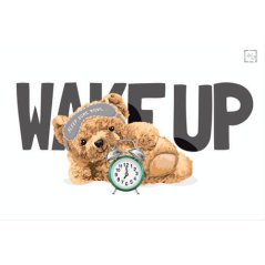 Ceduľa Bear Wakeup
