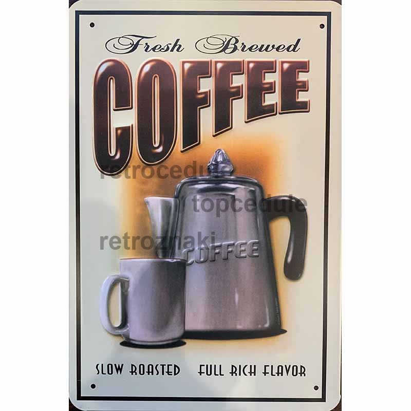 Frissen főzött kávé jele