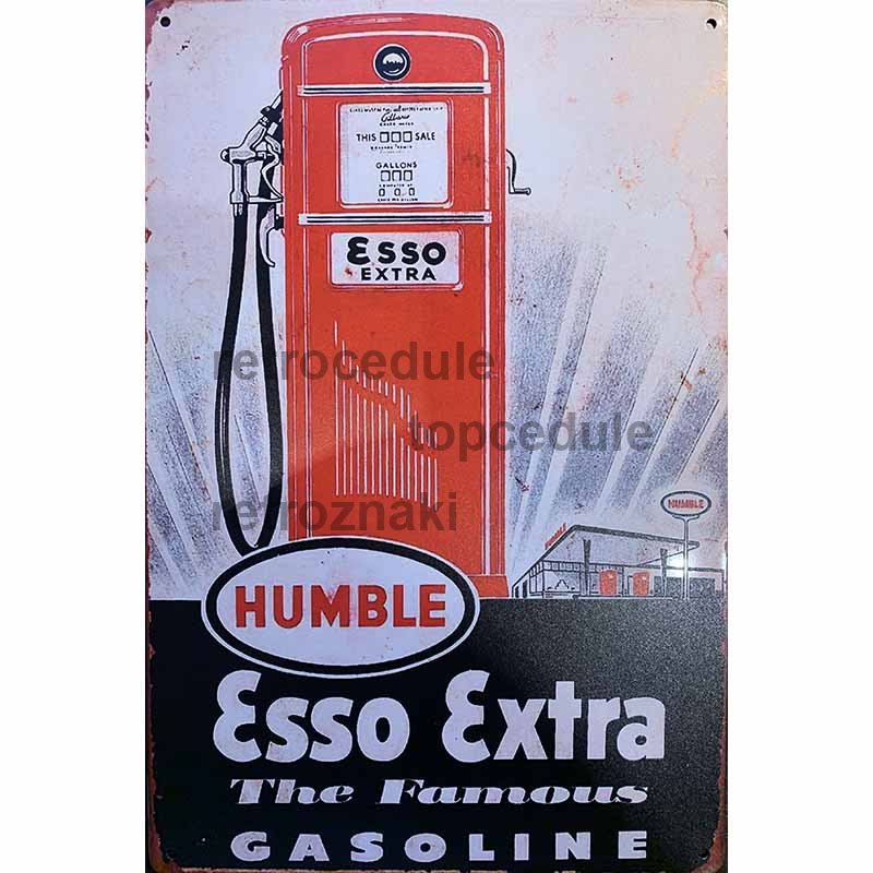 Znak Esso Extra Znak Esso Extra