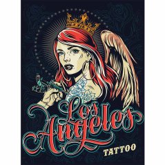 Ceduľa Tattoo - Los Angeles Ceduľa Tattoo - Los Angeles