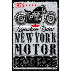 Ceduľa New York Motor Road Race