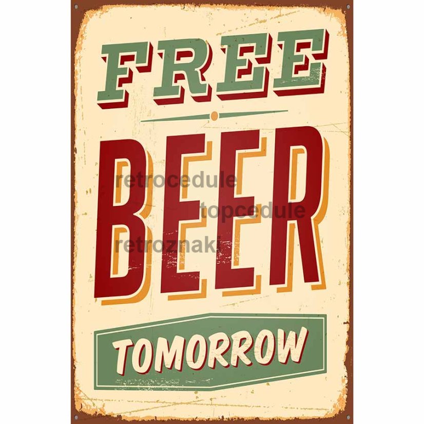 Ingyenes Beer Tomorrow jel