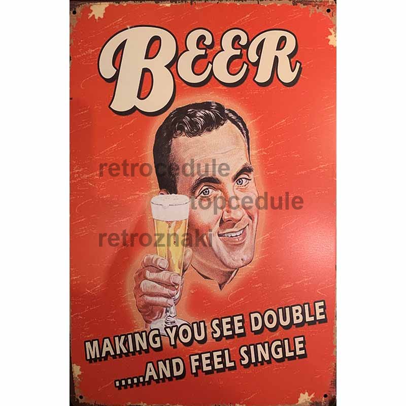 Ceduľa Beer