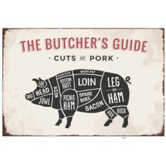 248 cedula butchers cuts pork