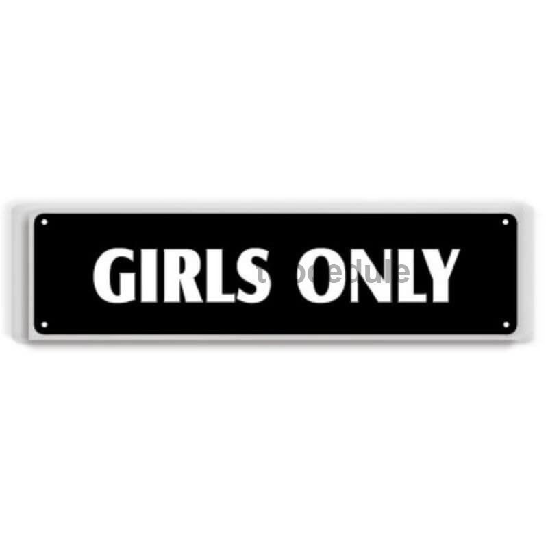 Csak lányok jele