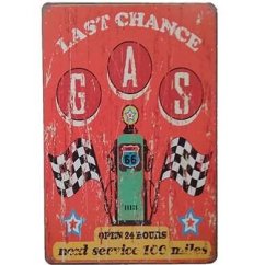 Last Chance znak GAS