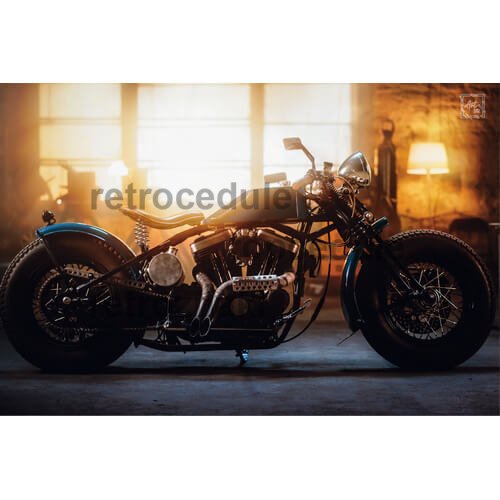 Ceduľa Authentic Motorbike 2