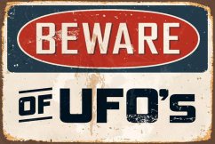 Znak Beware od UFOs
