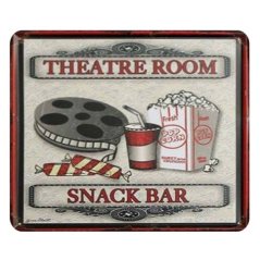 Ceduľa Theare Room - Snack Bar Ceduľa Theare Room - Snack Bar