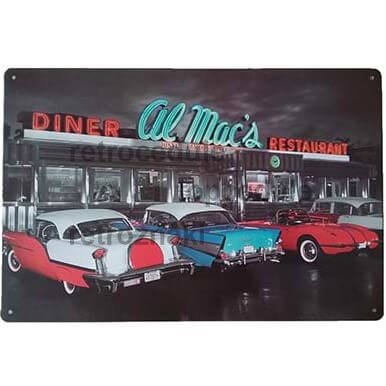 Diner étterem jele