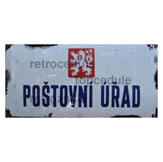 Cedule Poštovní Úřad