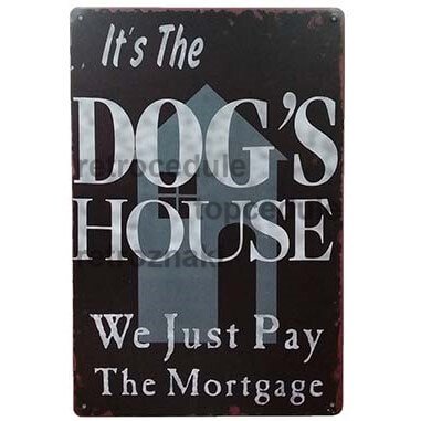 Ez a Kutyaház felirat