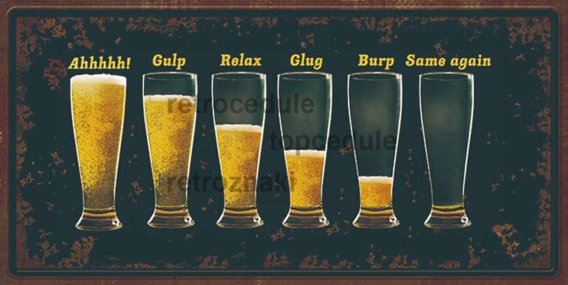 Ceduľa Beer Mix