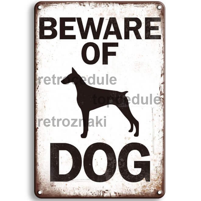 Cedule Beware Of Dog Cedule Beware Of Dog