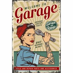Garage Welcome