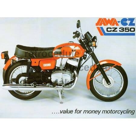 Cedule Jawa CZ350