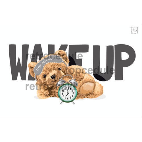 artb007 cedula bear-wakeup cedule