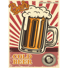 Ceduľa Beer - Best Beer 2