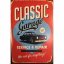 Plechová ceduľa  Classic Garage