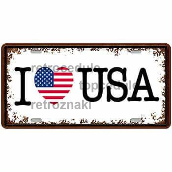 Uwielbiam znak marki USA Uwielbiam znak marki USA