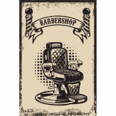 Ceduľa Barbershop 3
