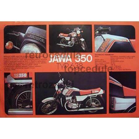 Cedule Jawa 350 typ 638