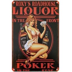 Znak alkoholowego pokera Znak alkoholowego pokera